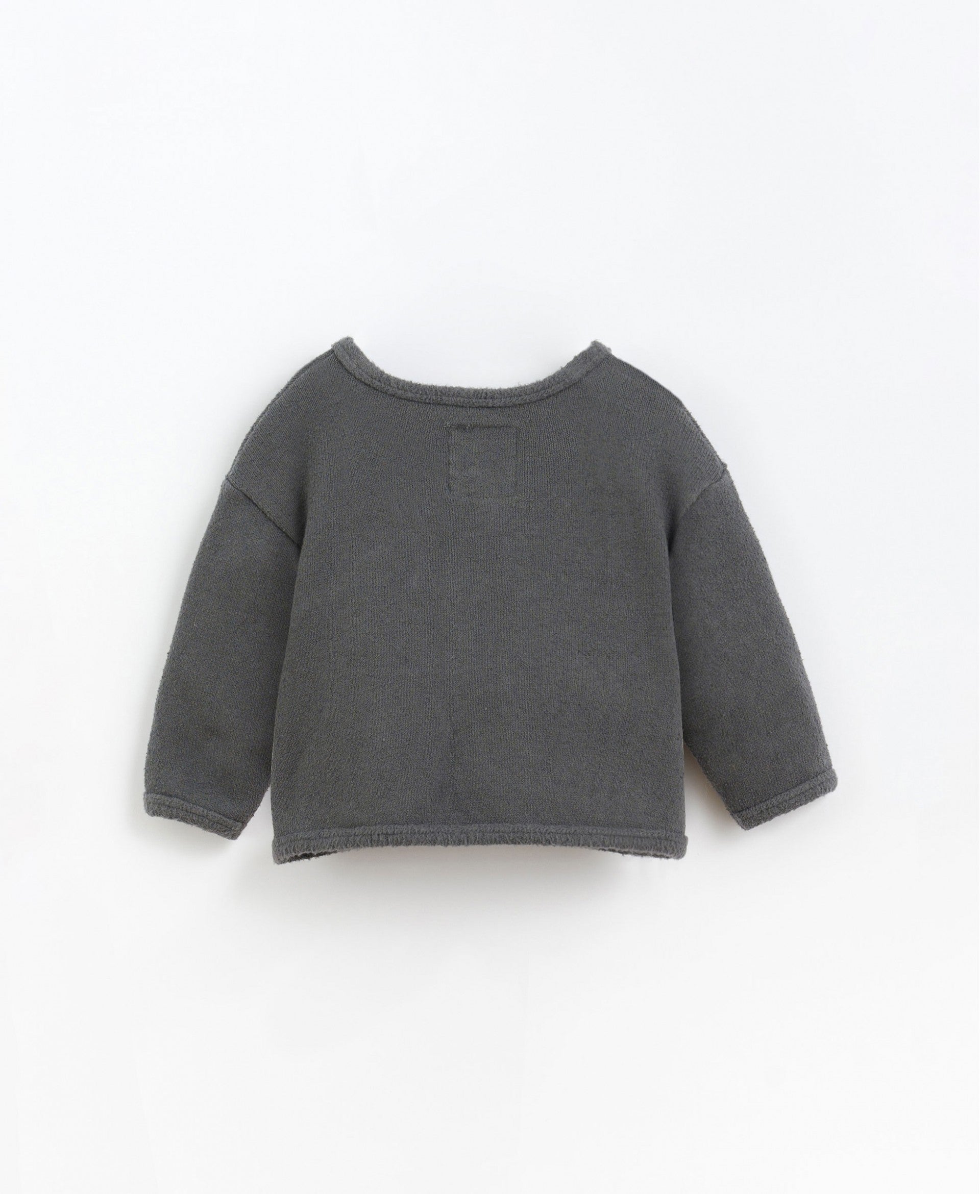 Jersey Cardigan - Charcoal