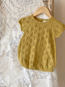 Knitted Jumpsuit - Lemongrass