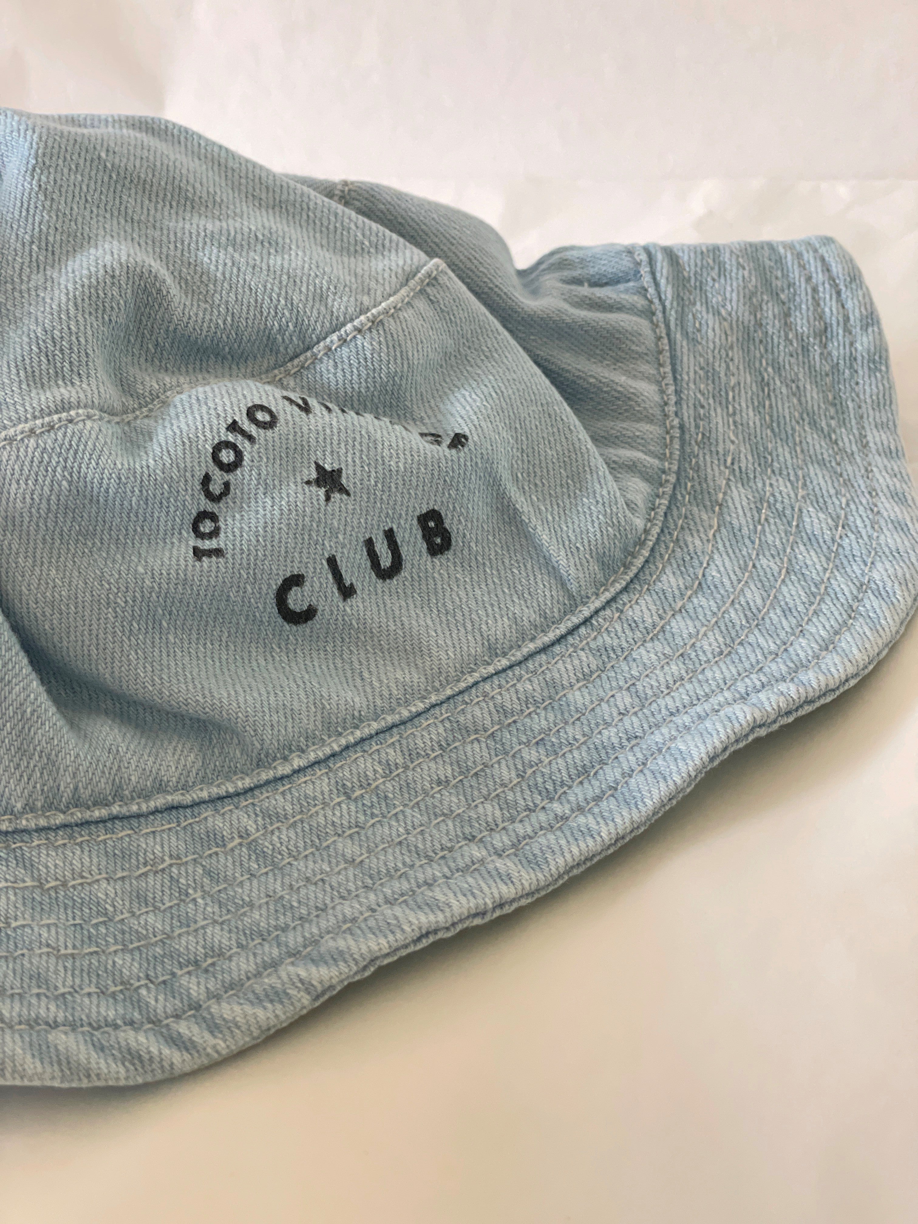 Denim Hat "TOCOTO VINTAGE CLUB" - Blue
