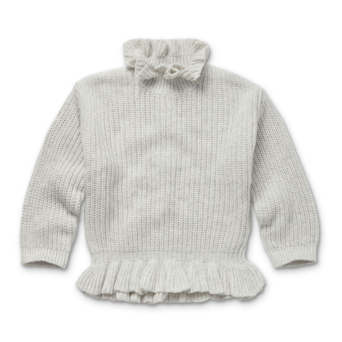 【オランダ直送】Peplum sweater ruffle ペプラムニットセーター // 送料無料 //