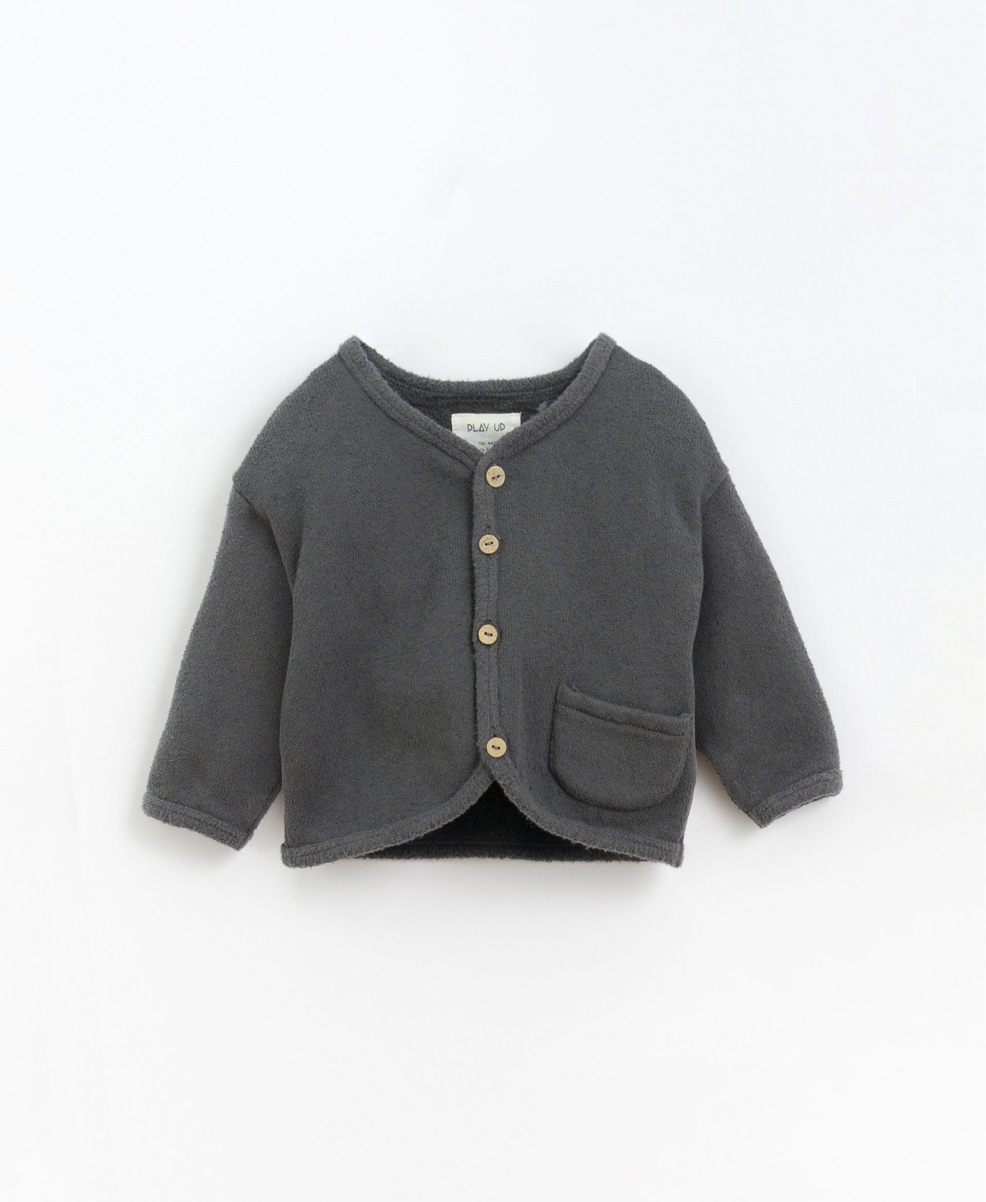 Jersey Cardigan - Charcoal