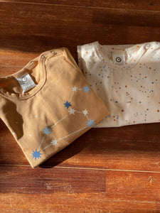 Zodiac long sleeves T Shirt baby- Buttercream