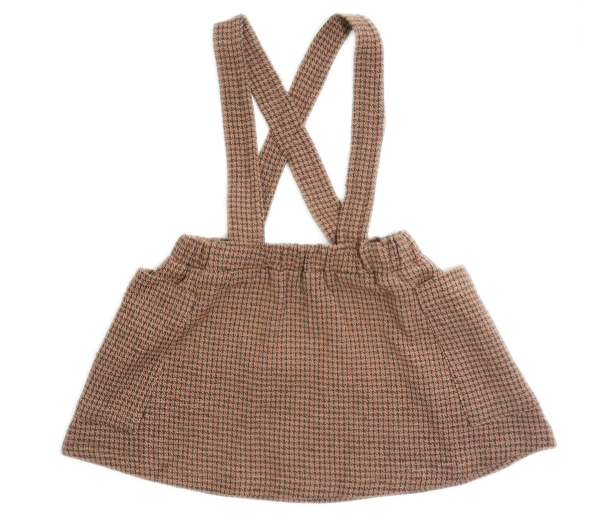 Skirt strap rosa - woven nuts square