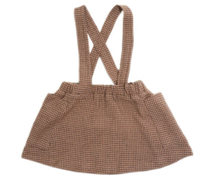 Skirt strap rosa - woven nuts square