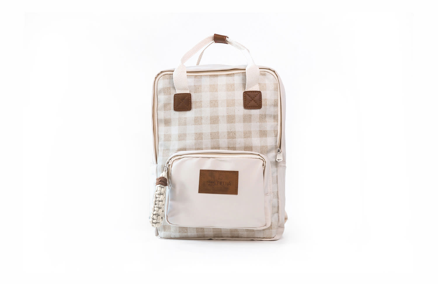 Backpack - classic squares (Mrs Ertha)