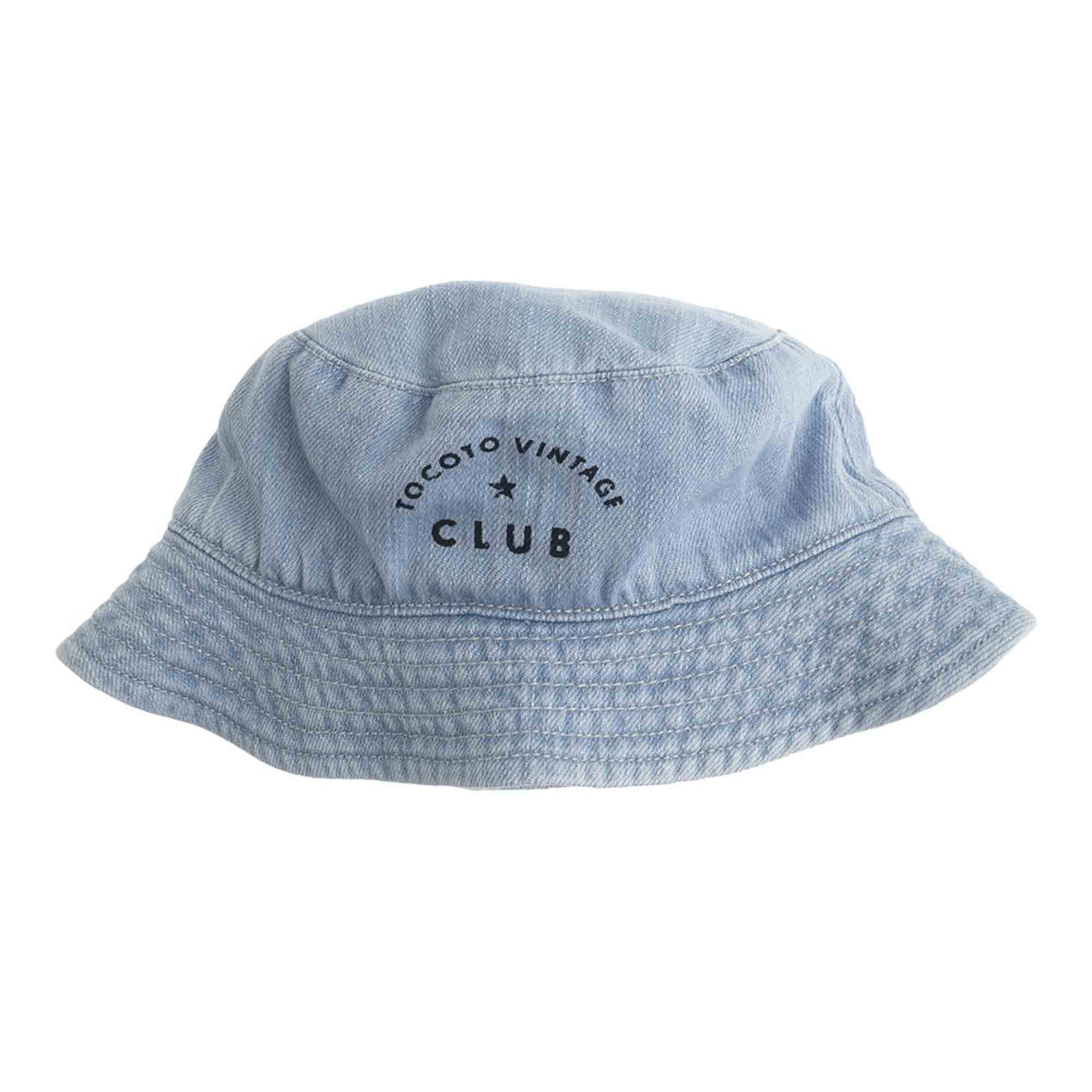 Denim Hat "TOCOTO VINTAGE CLUB" - Blue