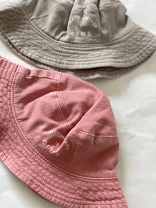 Denim Hat "TOCOTO VINTAGE CLUB" - Pink