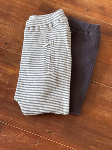 Baggy Pants - dark grey stripe
